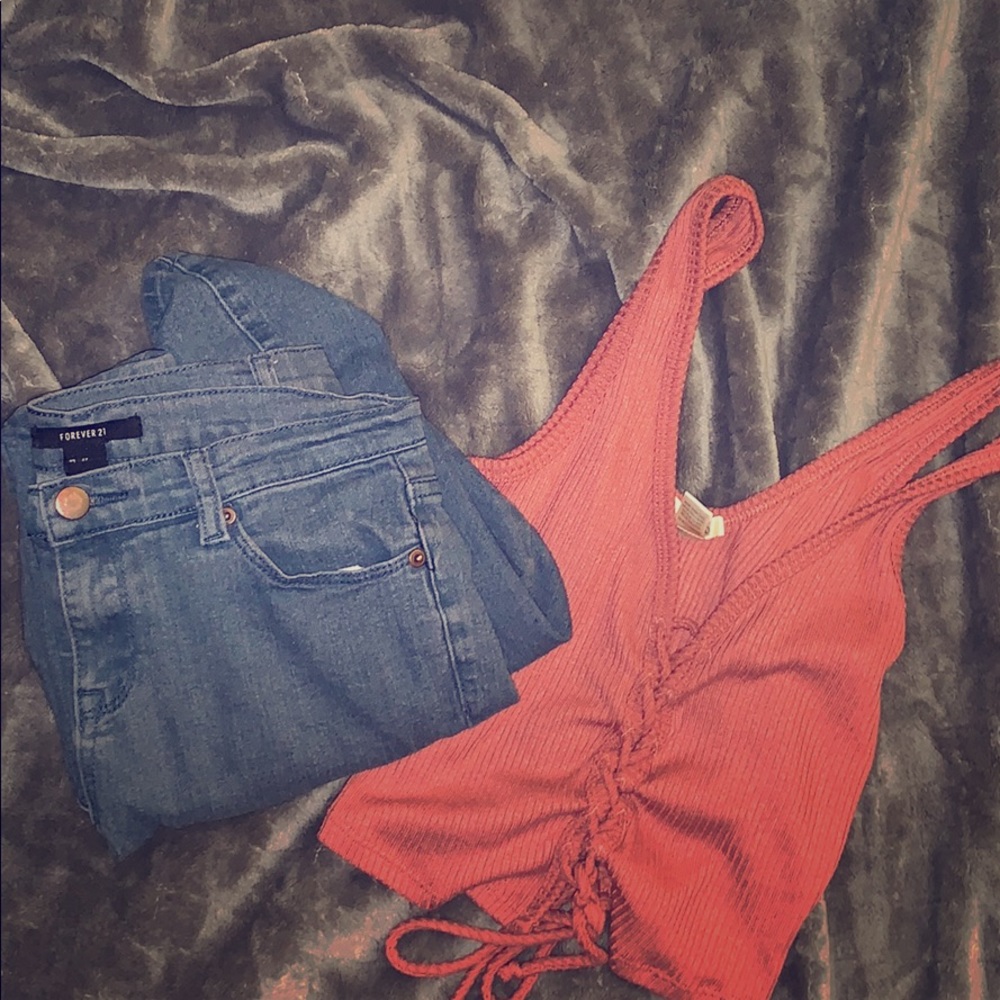 Bonzolo cropped tank top